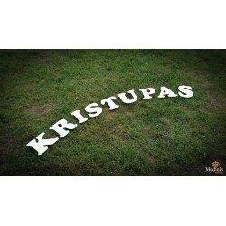 Kristupas - sienos dekoracija, raidės