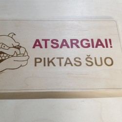 Atsargia piktas šuo