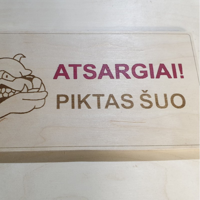 Atsargia piktas šuo