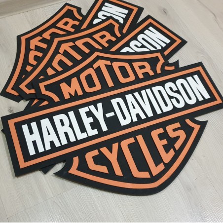 Harley Davidson sienos dekoracija