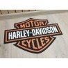 Harley Davidson sienos dekoracija