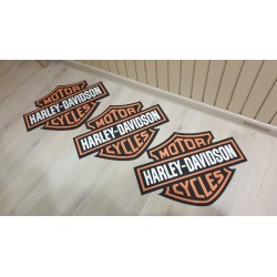 Harley Davidson sienos dekoracija