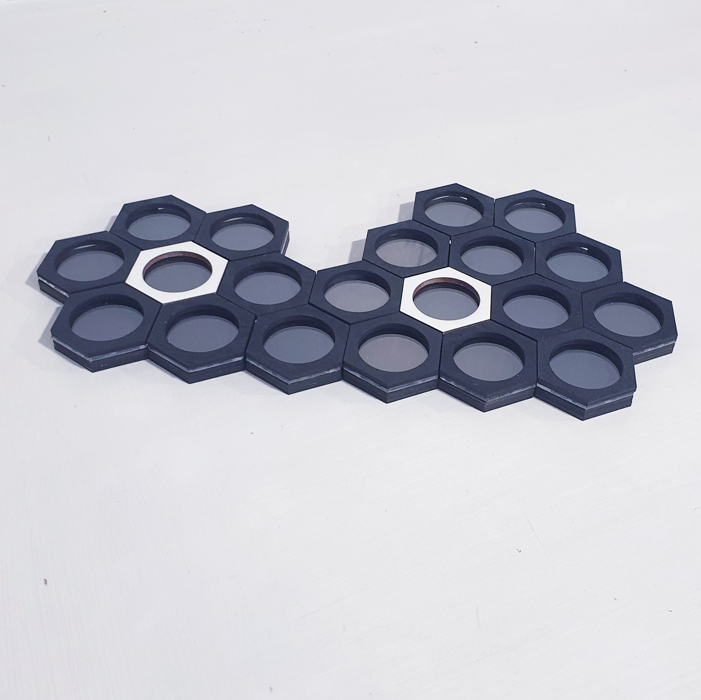 ​„HEXA“ moduliniai monetų rėmeliai kolekcijoms