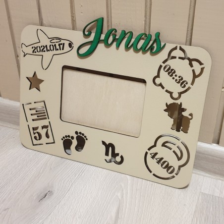 Personalizuoti mediniai metrikų rėmeliai
